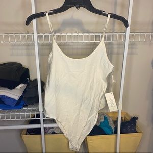 never worn, brand new forever 21 white bodysuit